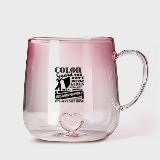 Discover Love Color Guard Gradient Glass Mugs