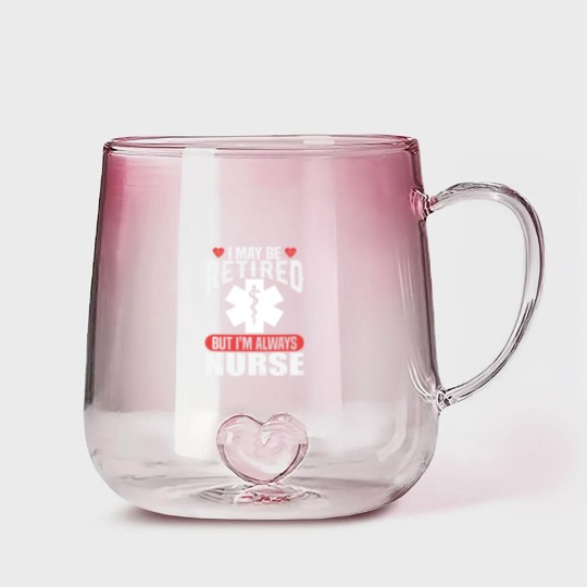 Discover Retired Nurse Gradient Glass Mugs