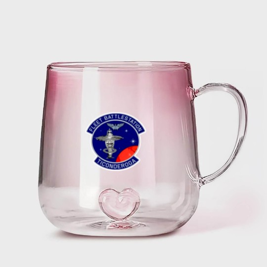 Discover Starship Troopers Ticonderoga Patch - Starship Troopers - Gradient Glass Mugs