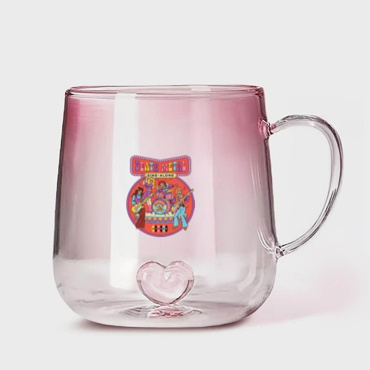 Discover Sing-Along Death Metal Gradient Glass Mugs classique