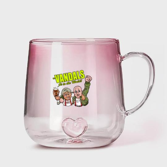 Discover the vandals - The Vandals Band - Gradient Glass Mugs