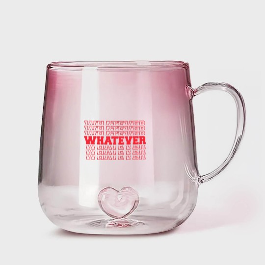 Discover Whatever - Whatever - Gradient Glass Mugs
