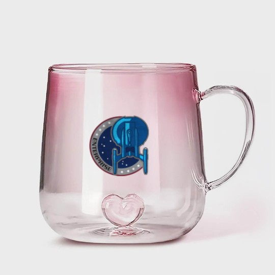 Discover Enterprise NX01 - Enterprise - Gradient Glass Mugs
