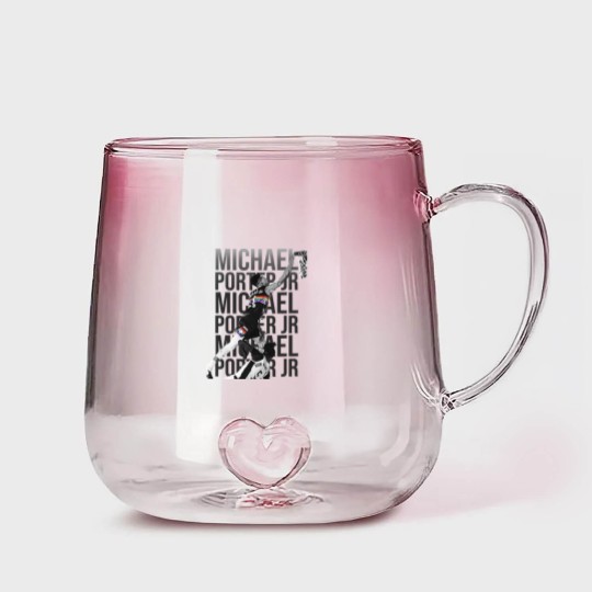 Discover Michael Porter Jr - Michael Porter Jr - Gradient Glass Mugs
