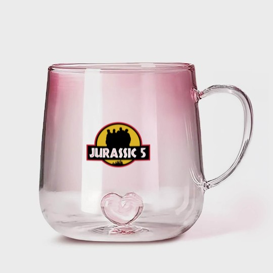 Discover J5 Park - Jurassic 5 - Gradient Glass Mugs