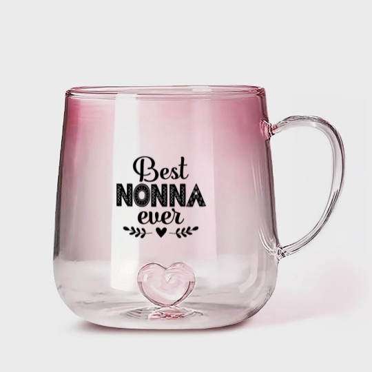 Discover Best Nonna Ever Grandma - Nonna - Gradient Glass Mugs