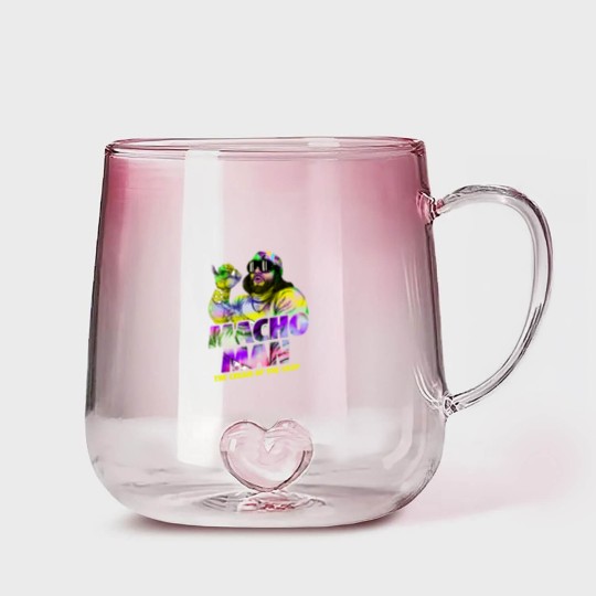 Discover Randy Macho Man - Macho Man - Gradient Glass Mugs
