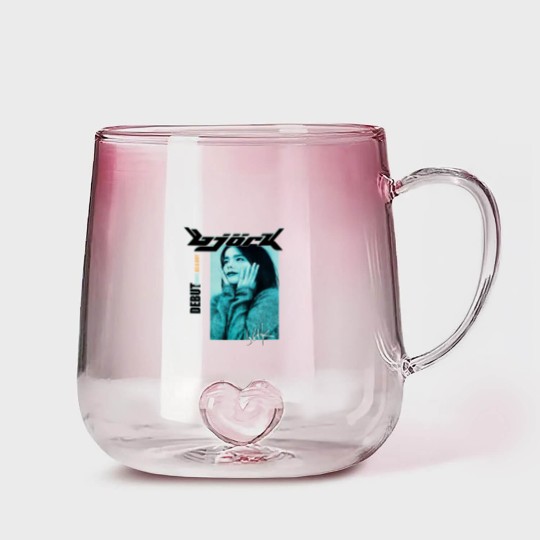 Discover Bjork Venus as a boy Retro Gradient Glass Mugs, Bjork Venus as a boy Vintage print Gradient Glass Mugs