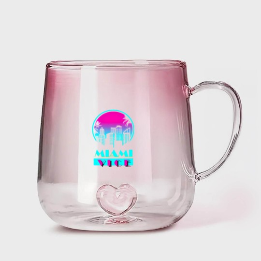 Discover MIAMI VICE Beach Gradient Glass Mugs