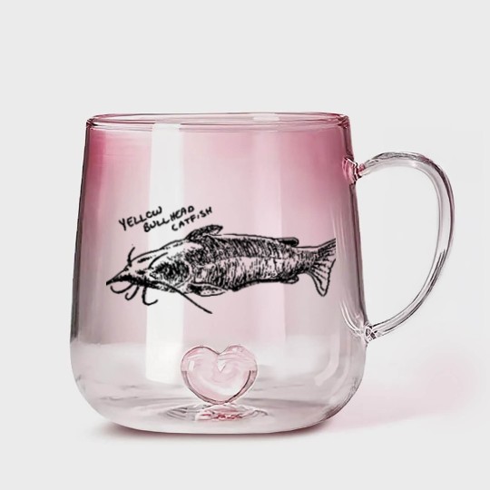 Discover Yellow bullhead catfish Gradient Glass Mugs