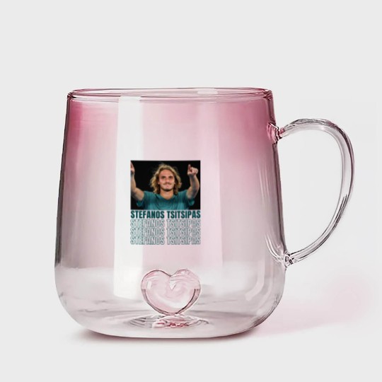 Discover stefanos tsitsipas Classic Gradient Glass Mugs