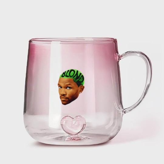 Discover FRANK OCEAN Gradient Glass Mugs,  Rap Gradient Glass Mugs Jumbo Face Album Cover Gradient Glass Mugs