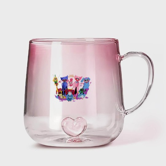 Discover poppy playtime characters chapter 2 Active Gradient Glass Mugs