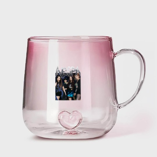 Discover Aespa Vintage Members Gradient Glass Mugs