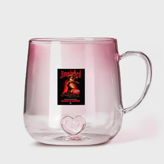 Discover Zombified falling in reverse | Active Gradient Glass Mugs