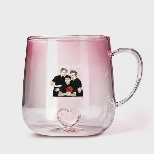Discover Green Day Gradient Glass Mugs Green Day Gradient Glass Mugs Green Day God's Favorite Band Gradient Glass Mugs Gradient Glass Mugs