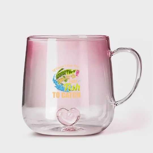 Discover Mens Of Course I Come Fast I Got Fish To Catch Fishing Gifts Gradient Glass Mugs