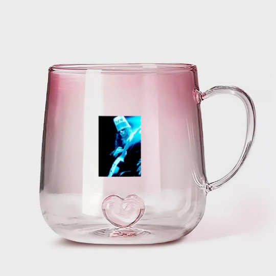 Discover Buckethead Electric Tears Graphic . Gradient Glass Mugs