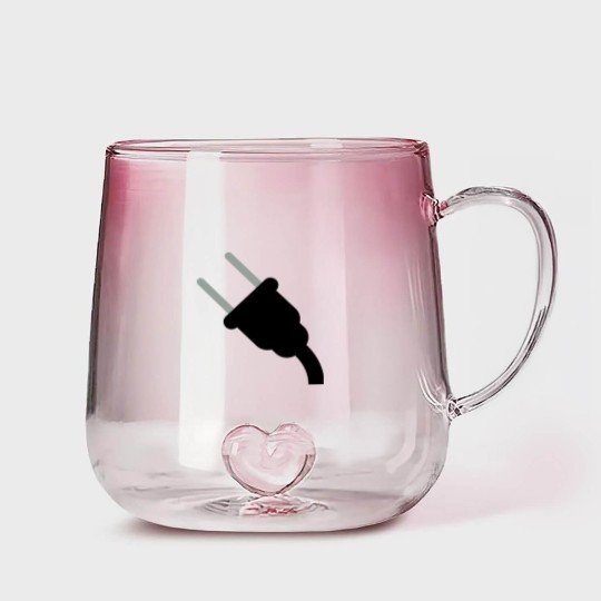 Discover Plug Emojis Gradient Glass Mugs