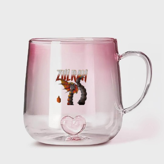 Discover Vintage Zulrah (Magma) Old School RuneScape Gradient Glass Mugs