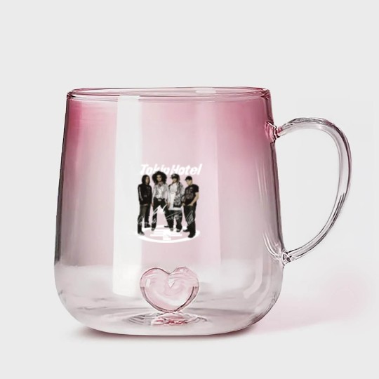 Discover Tokio Hotel Band Music Gradient Glass Mugs, Tokio Hotel Concert 2023 Gradient Glass Mugs