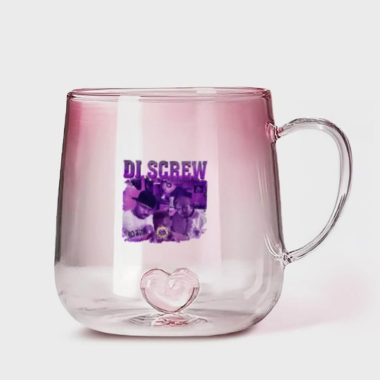 Discover DJ Screw 90s Inspired Vintage Gradient Glass Mugs