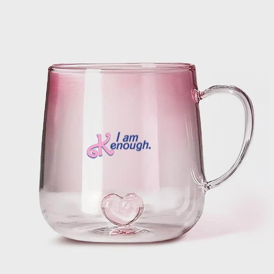 Discover i am kenough Gradient Glass Mugs, i am kenough Gradient Glass Mugs, I am kenough Gradient Glass Mugs, tie dye Ken Gradient Glass Mugs, Kenough Gradient Glass Mugs, barbi Gradient Glass Mugs, barbi movie, I am enough Gradient Glass Mugs