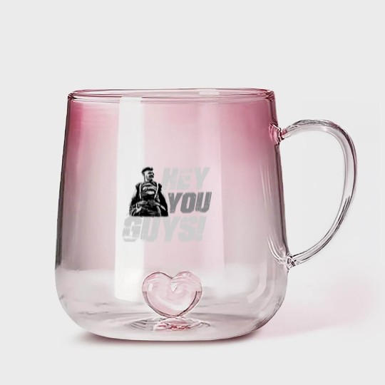 Discover Hey You Guys! The Goonies Sloth Funny Truffle Shuffle One Eyed Willy Classic Movies Parody Gradient Glass Mugs