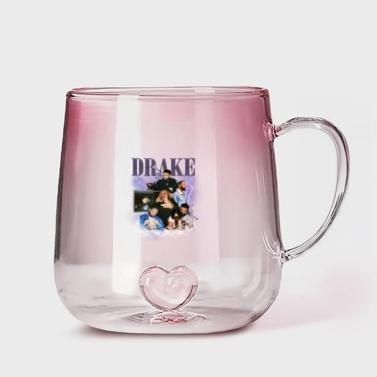 Discover Drake Albums Gradient Glass Mugs, Drake Graphic Gradient Glass Mugs