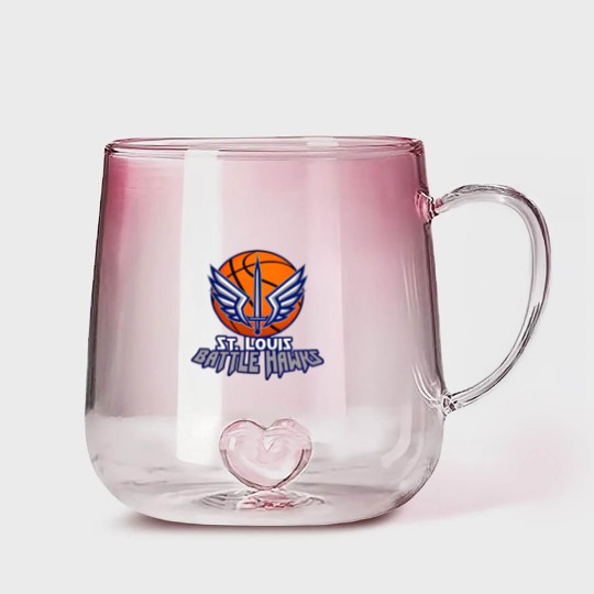 Discover Battle Hawks St Louis - St Louis Battle Hawks - Gradient Glass Mugs