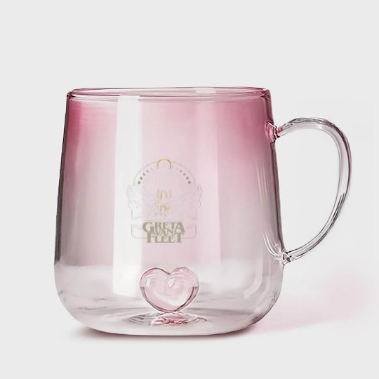 Discover Greta Van Fleet, Greta Van Fleet Gradient Glass Mugs, Greta Van Fleet Merch, Greta Van Fleet