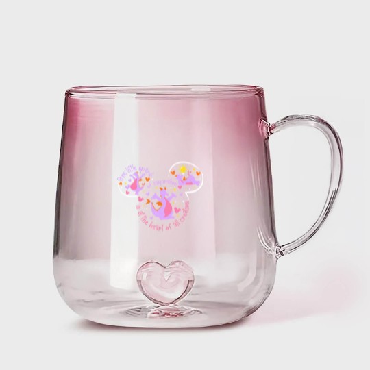 Discover Figment Gradient Glass Mugs, One Little Spark Gradient Glass Mugs, Purple Dragon Gradient Glass Mugs