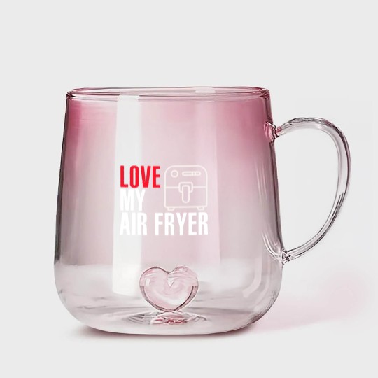Discover I Love My Air Fryer - Cooking Gradient Glass Mugs