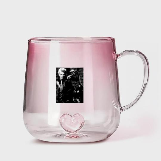 Discover Vintage Billy Idol Gradient Glass Mugs, Billy Idol Live Tour 2023 Gradient Glass Mugs