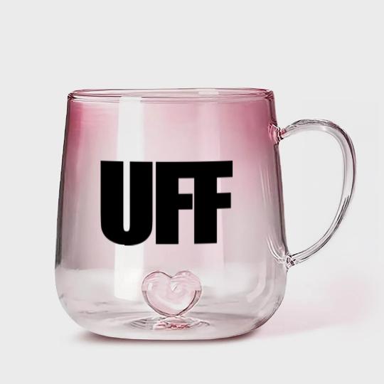 Discover UFF Schwarz Gradient Glass Mugs