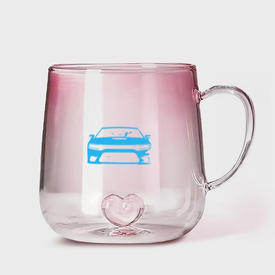 Discover B5 Blue SRT Charger Gradient Glass Mugs