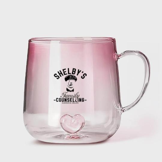 Discover Shelby's Family Counselling Peaky Blinders - Peaky Blinders - Gradient Glass Mugs