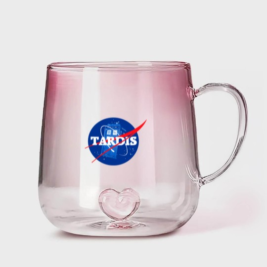 Discover Doctor Who Tardis Gradient Glass Mugs