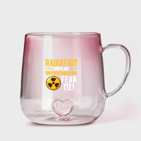 Discover Radiation Therapy Fight Raise Awareness Cancer Gradient Glass Mugs