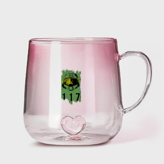 Discover 117 distressed - Halo - Gradient Glass Mugs