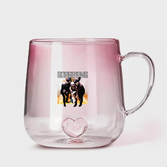 Discover Scorpions Rock Believer World Tour 2023  Gradient Glass Mugs