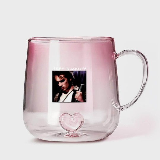 Discover Jeff Buckley Grace Music Gradient Glass Mugs, Retro Style Jeff Buckley Gradient Glass Mugs