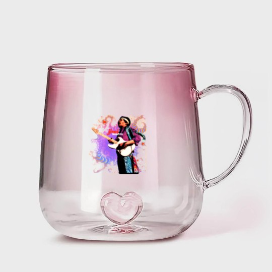 Discover Jimi Hendrix Gradient Glass Mugs, Jimi Hendrix Vintage Gradient Glass Mugs