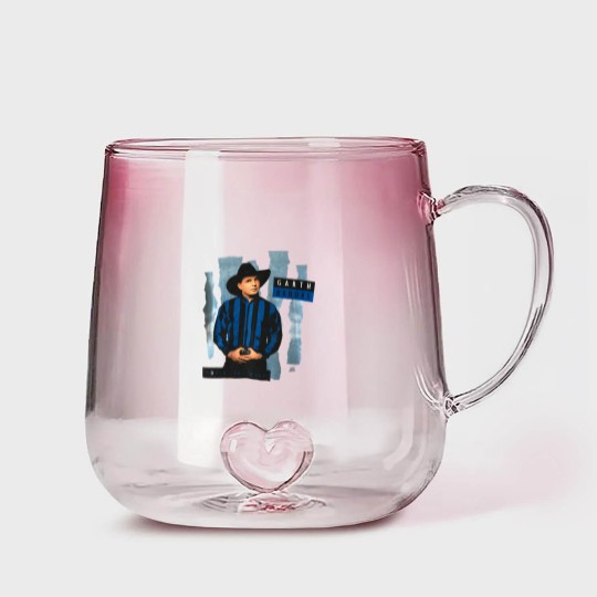 Discover Vintage 90s 1991 Garth Brooks Concert World Tour Gradient Glass Mugs