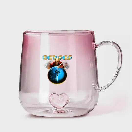 Discover Kansas Rock Band Point Of Know Return Gradient Glass Mugs, Vintage Kansas Gradient Glass Mugs