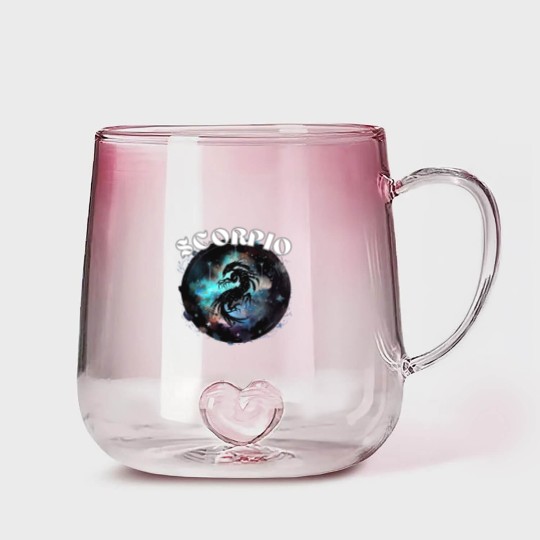Discover Zodiac Scorpio Sign Classic Gradient Glass Mugs
