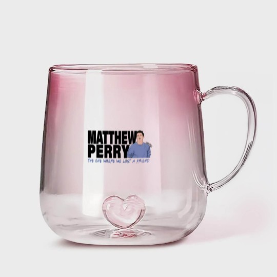 Discover Retro Chandler Bing Gradient Glass Mugs, Chandler Bing Homage Gradient Glass Mugs