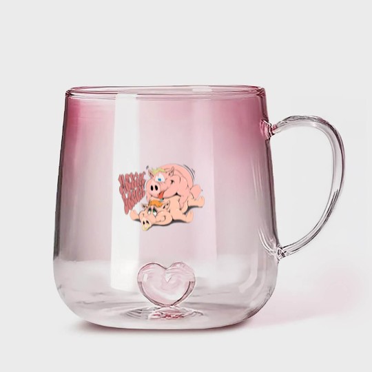 Discover Makin Bacon Relaxed Fit Gradient Glass Mugs