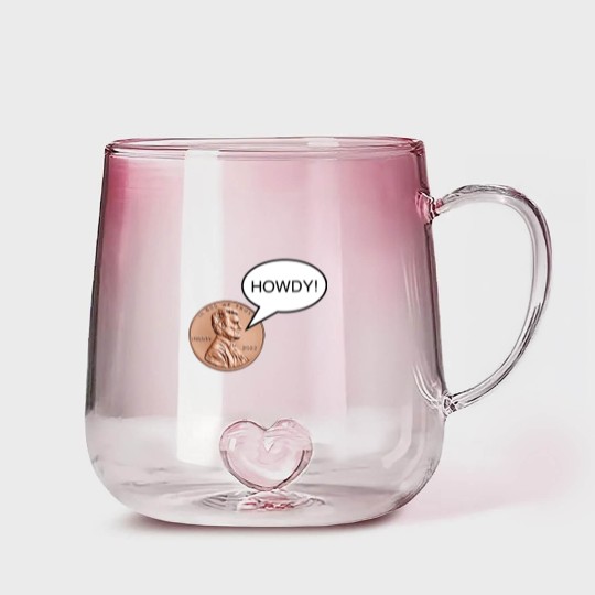Discover RYAN TRAHAN, Penny Howdy Gradient Glass Mugs