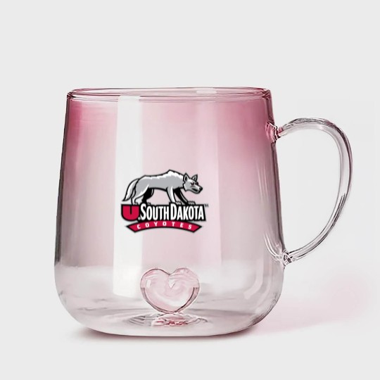 Discover South Dakota Coyotes SDC Athletic Gradient Glass Mugs